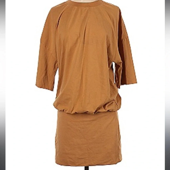L’academie mini t shirt dress size xs from Revolve neutral nude color like-new - Picture 1 of 4